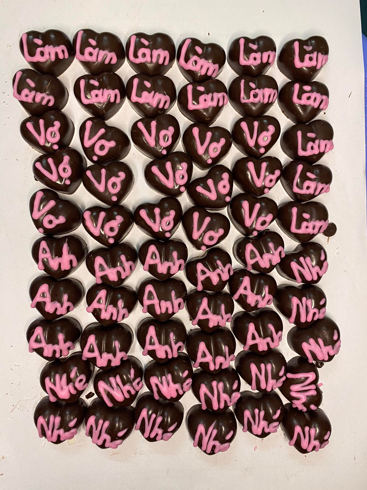 Sỉ viên socola valentine 1.68k