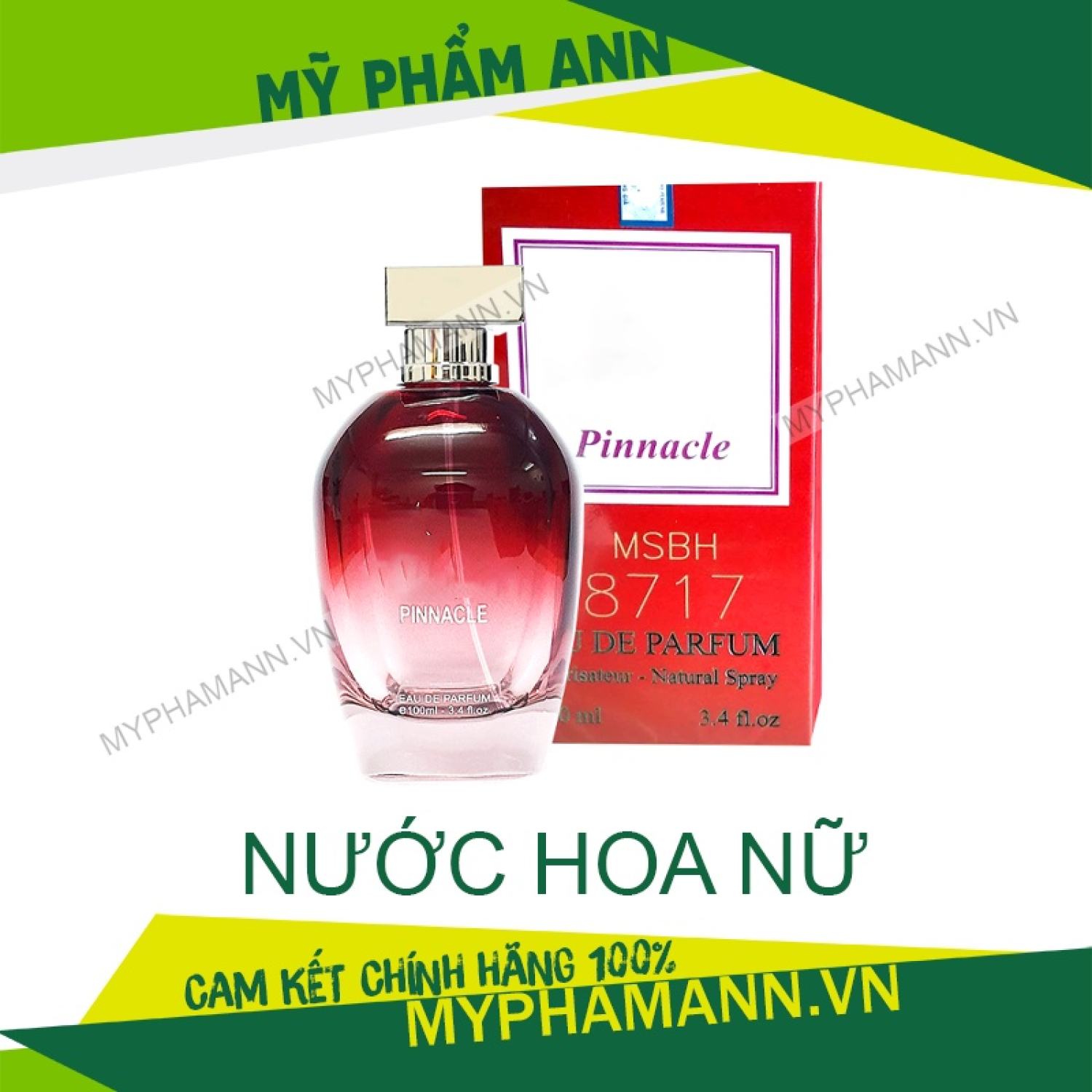Nước hoa nữ pinnacle chính hãng 100ml