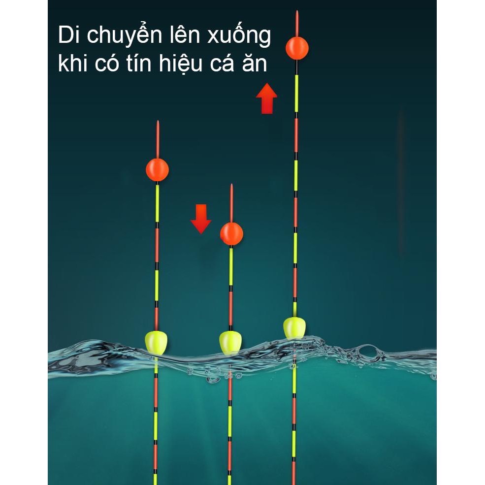 Phao câu đài nano thông minh có hạt chạy