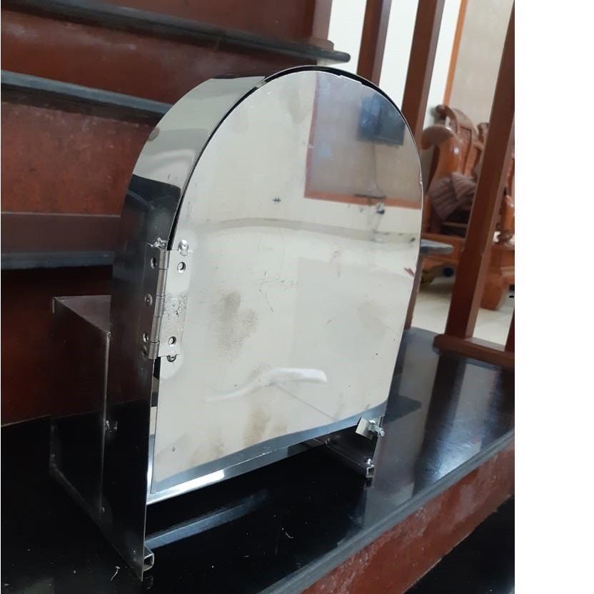 Máy thái hành tỏi inox chạy mô tơ điện