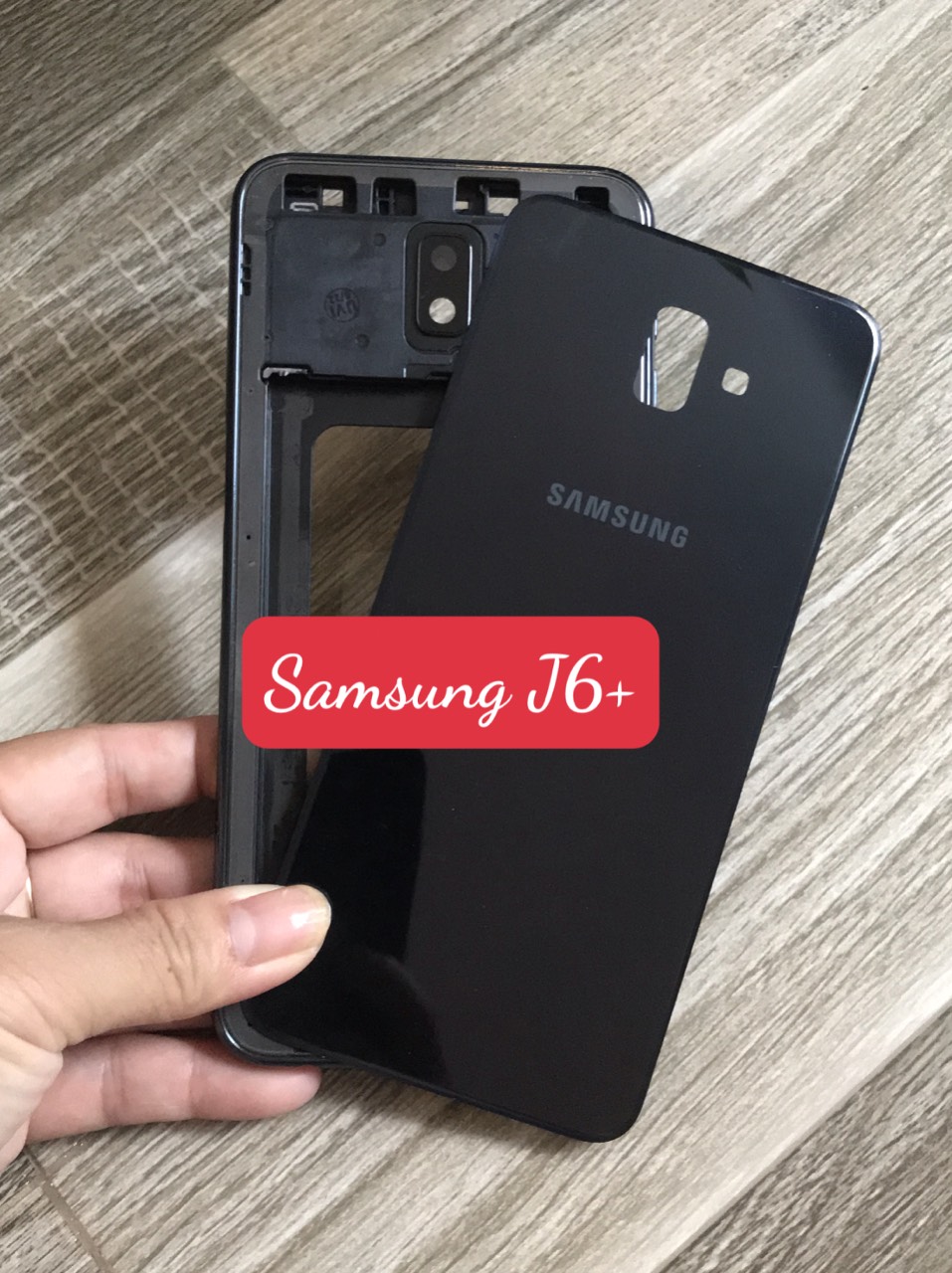 Bộ vỏ samsung J6 +/ J6 plus zin