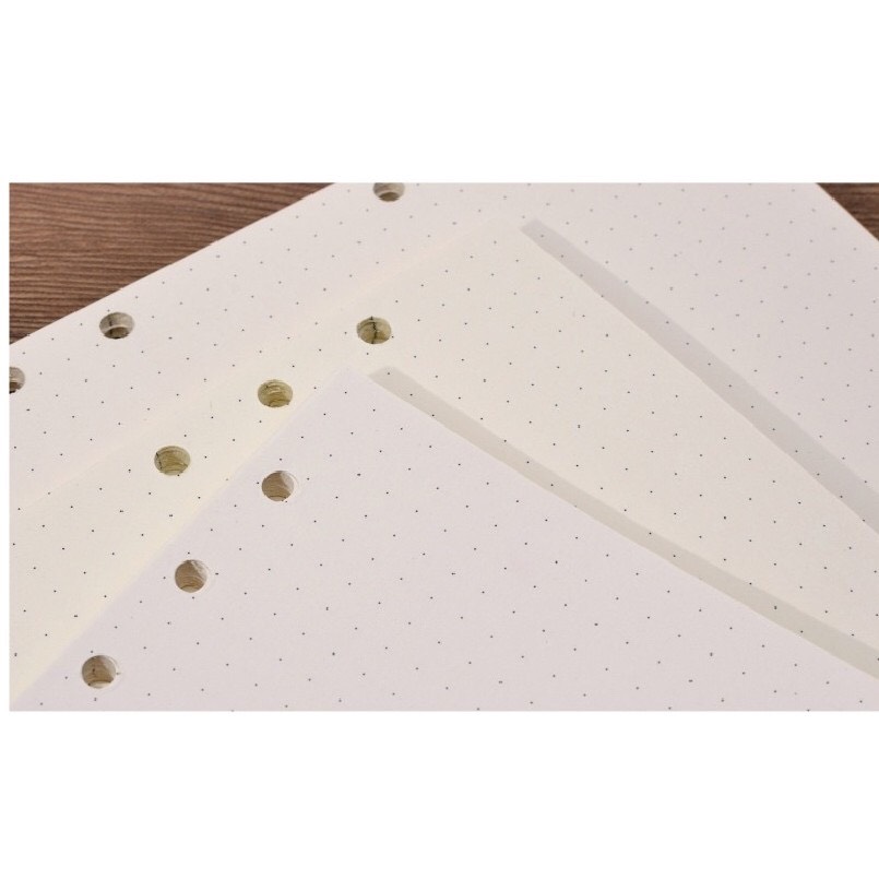 Giấy Refill, giấy sổ còng, giấy Binder DOT-GIRD-LINE