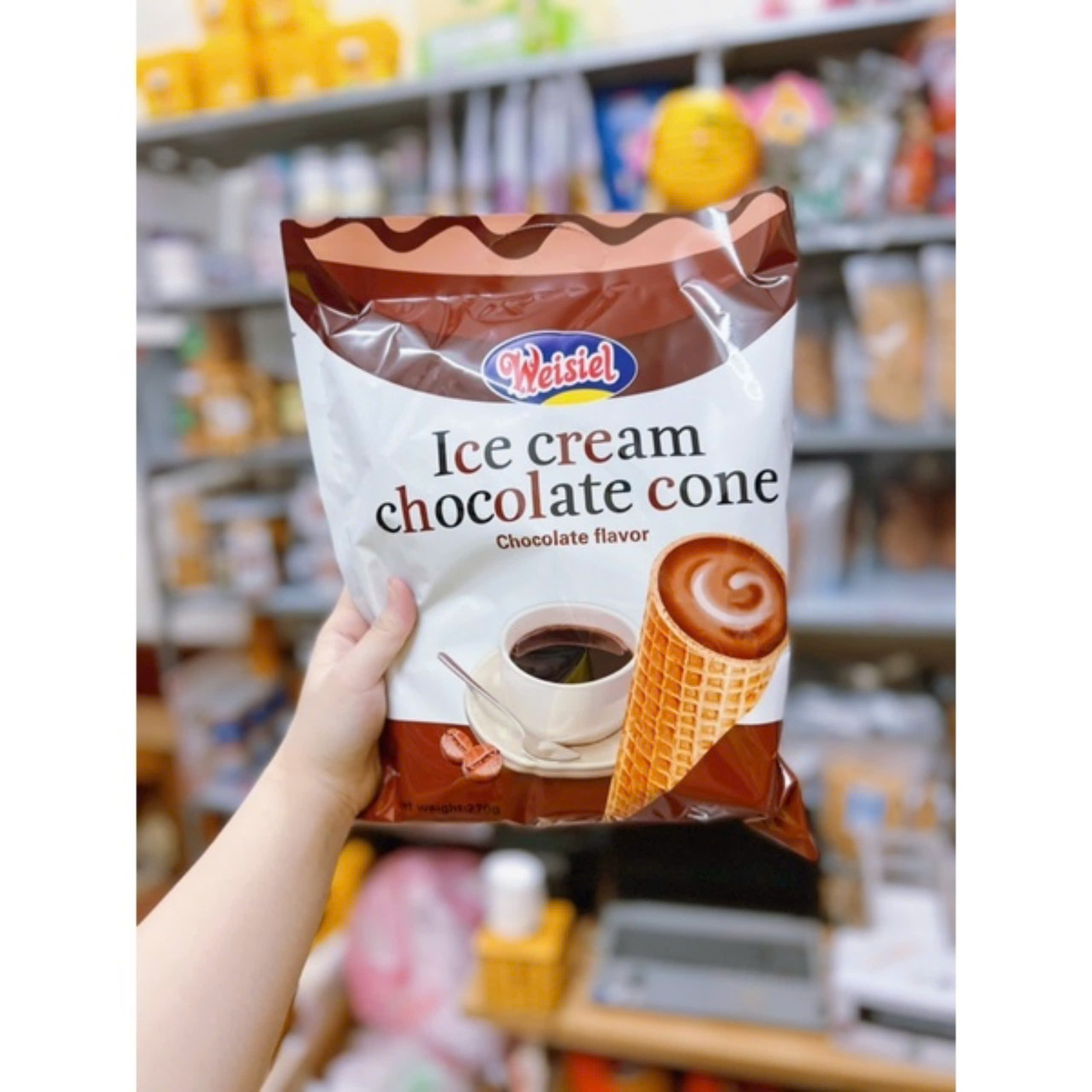 Bánh Ốc Quế Hàn Quốc WEISIEL 270g