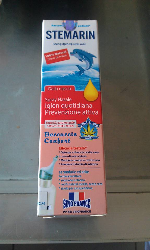 Dung Dịch Xịt Mũi Vệ Sinh Mũi Stemarin 69ml - Mẫu mới