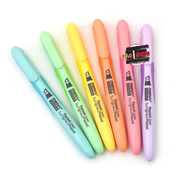 [HCM]Bút Hight Light Pastel Tone Marvy