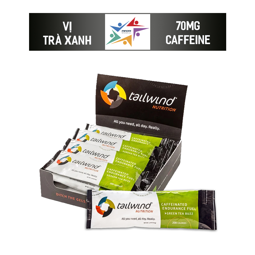 Thực Phẩm Bổ Sung TailWind Caffeinated Endurance Fuel Green Tea Buzz 2 serving