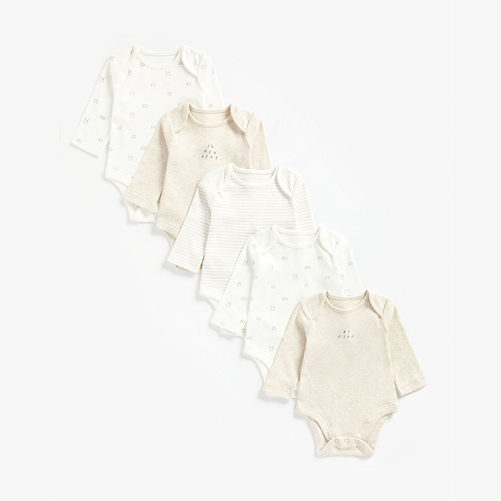 mothercare - bodysuit - set 5 áo liền quần