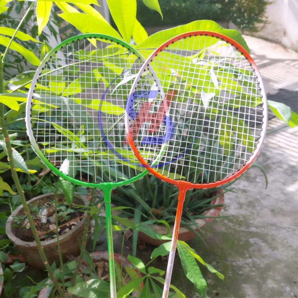 Bộ 2 Cây Vợt Cầu Lông King 201 Chất Lượng Tốt Kèm Túi Vợt Và 2 Quả Cầu