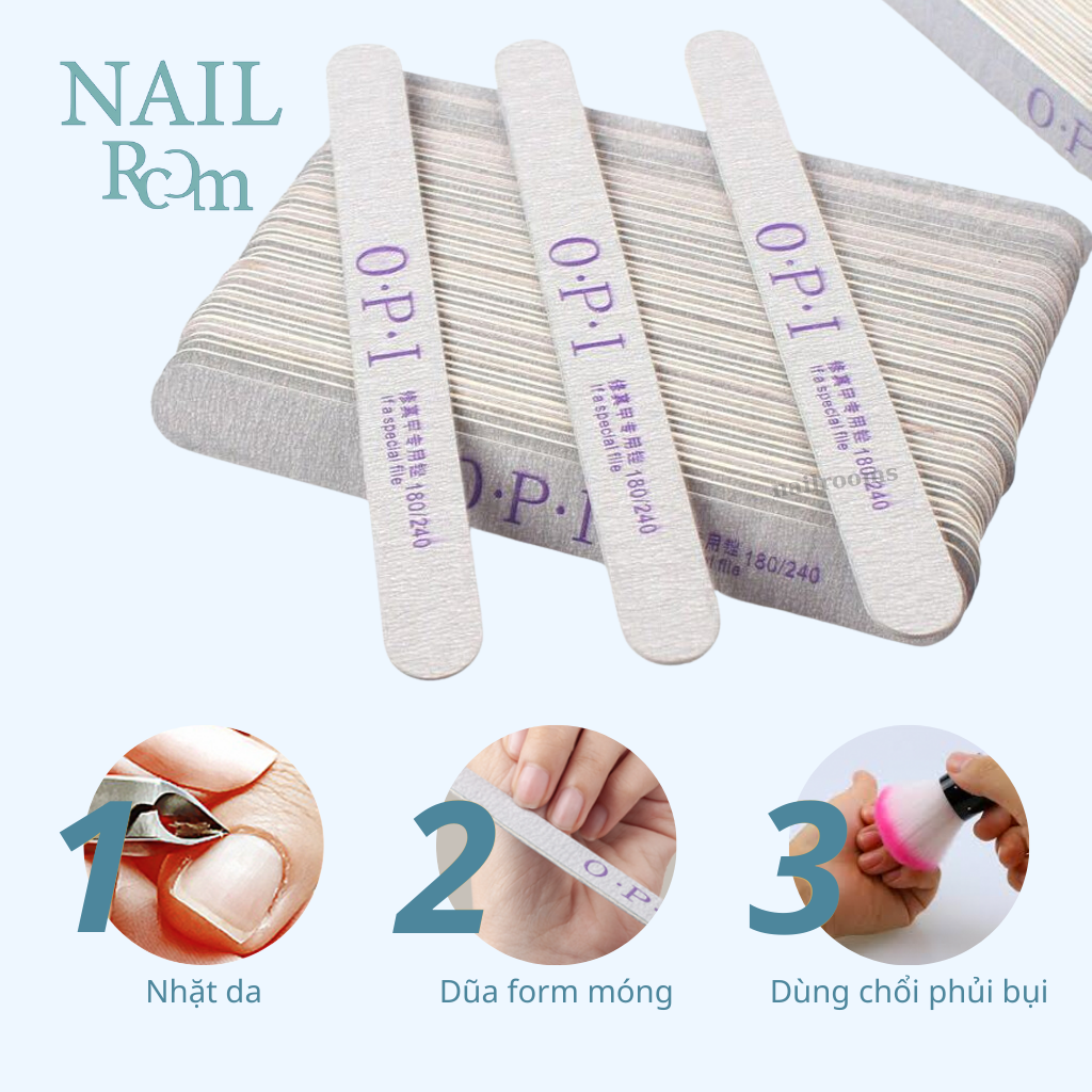 Dũa mỏng OPI - Dũa OPI loại mỏng làm nail
