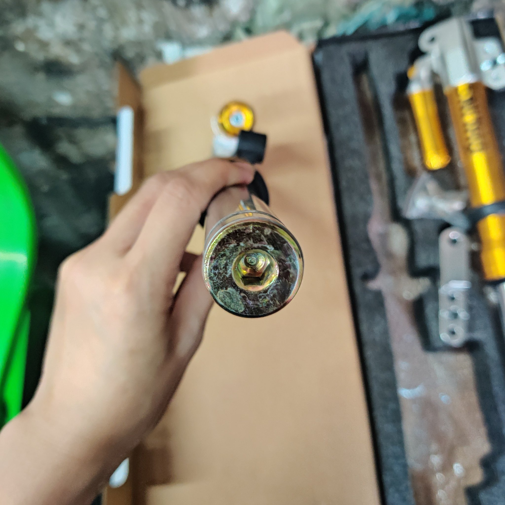 [HCM]phuộc Ohlins trước kiểu gắn ex135 ex150 winner