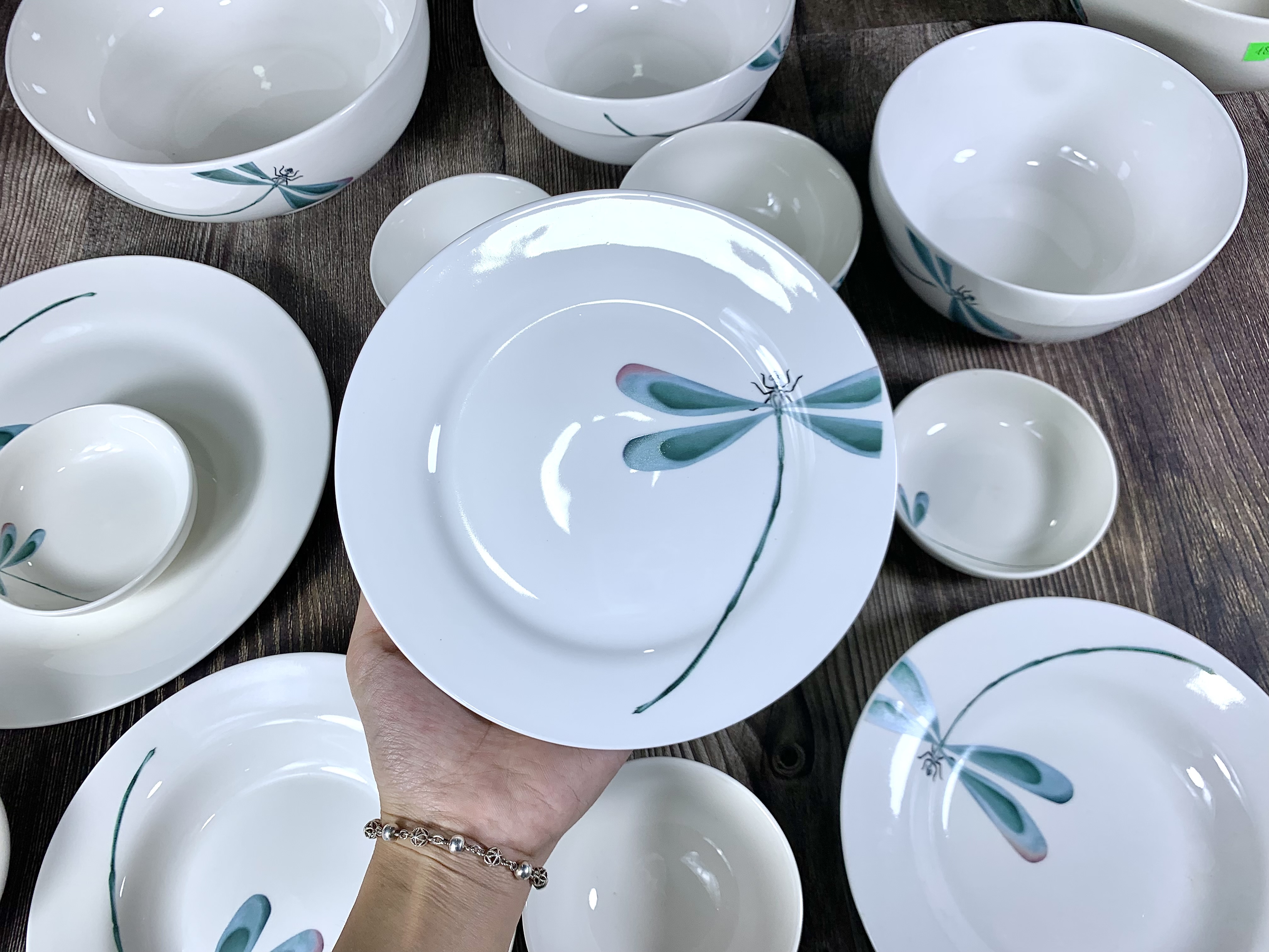 ĐĨA 6 CẠN TP 1836 SỨ BÁT BẢO CAO CẤP, sINCE_1977