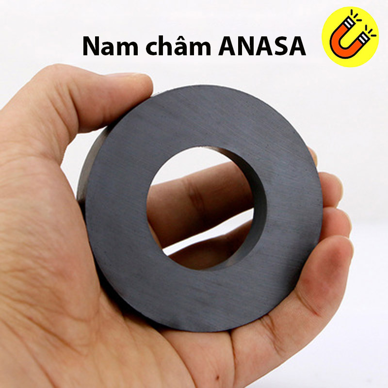 Nam châm đen có lỗ nhiều kích thước Ferrite