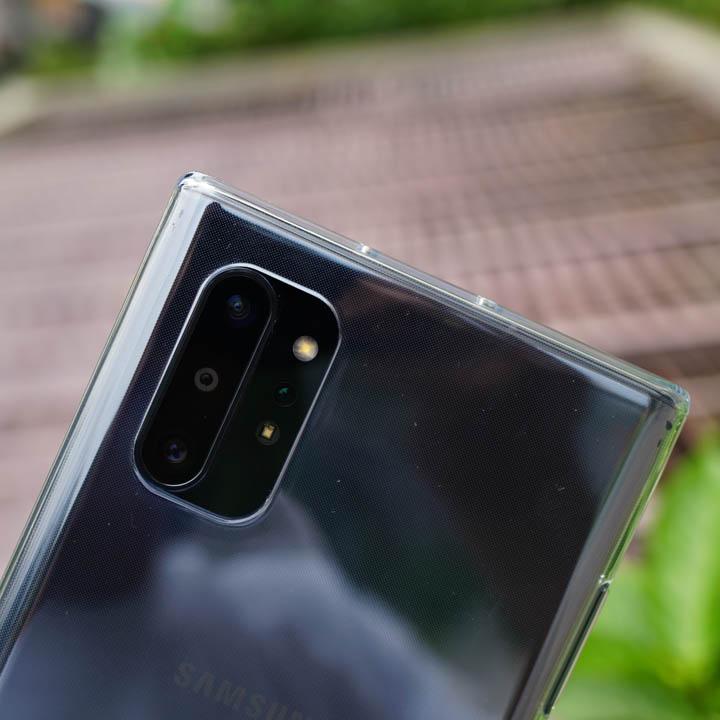 Ốp  Galaxy Note 10 Plus slicone trong suốt theo máy