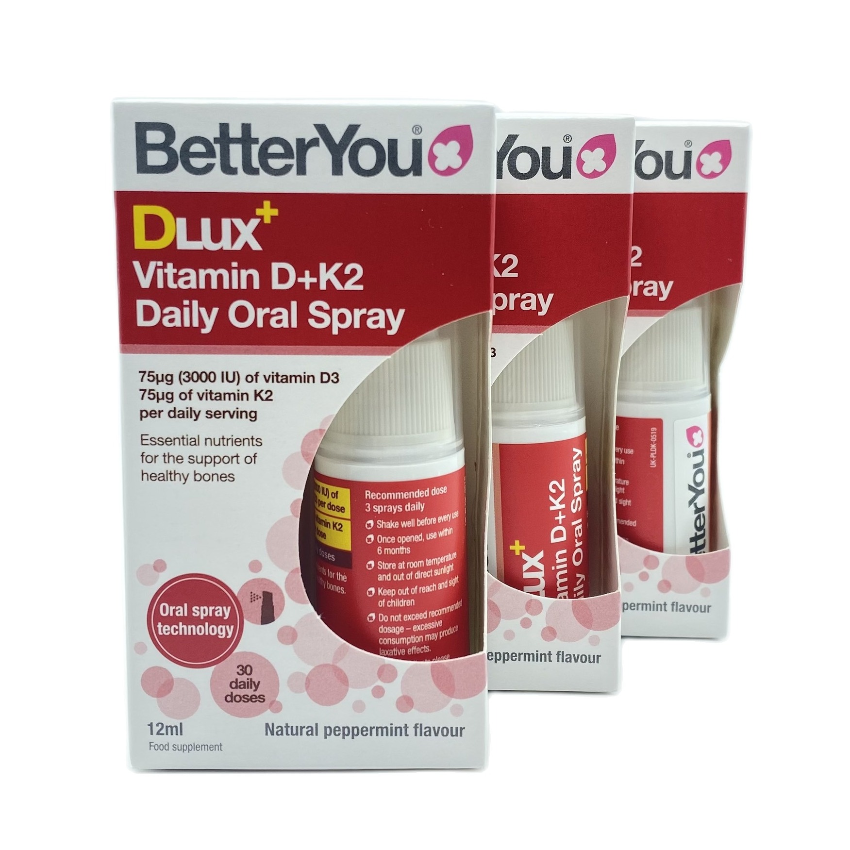Dlux đỏ - Vitamin D và K2 dạng xịt cho mẹ bầu