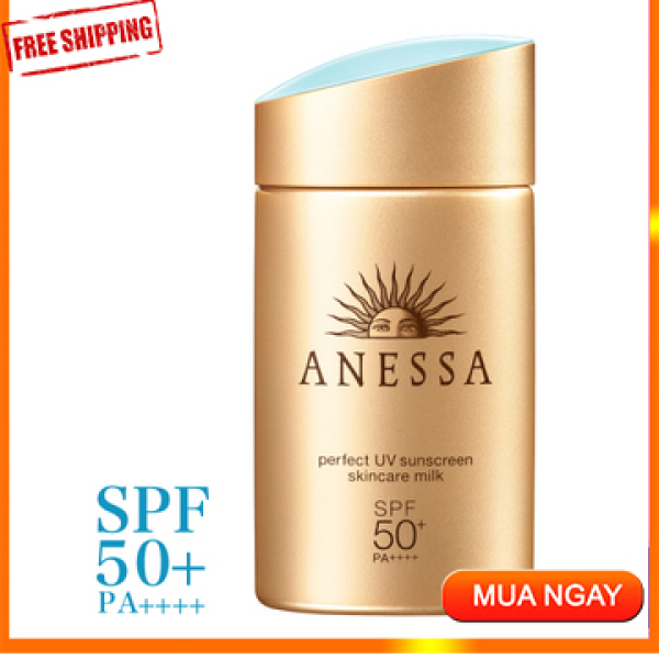 [SẢN PHẨM TỐT]KEM CHỐNG NẮNG Anessa Perfect UV Sunscreen Skincare Milk Spf 50+ Pa++++ (60ml) cao cấp