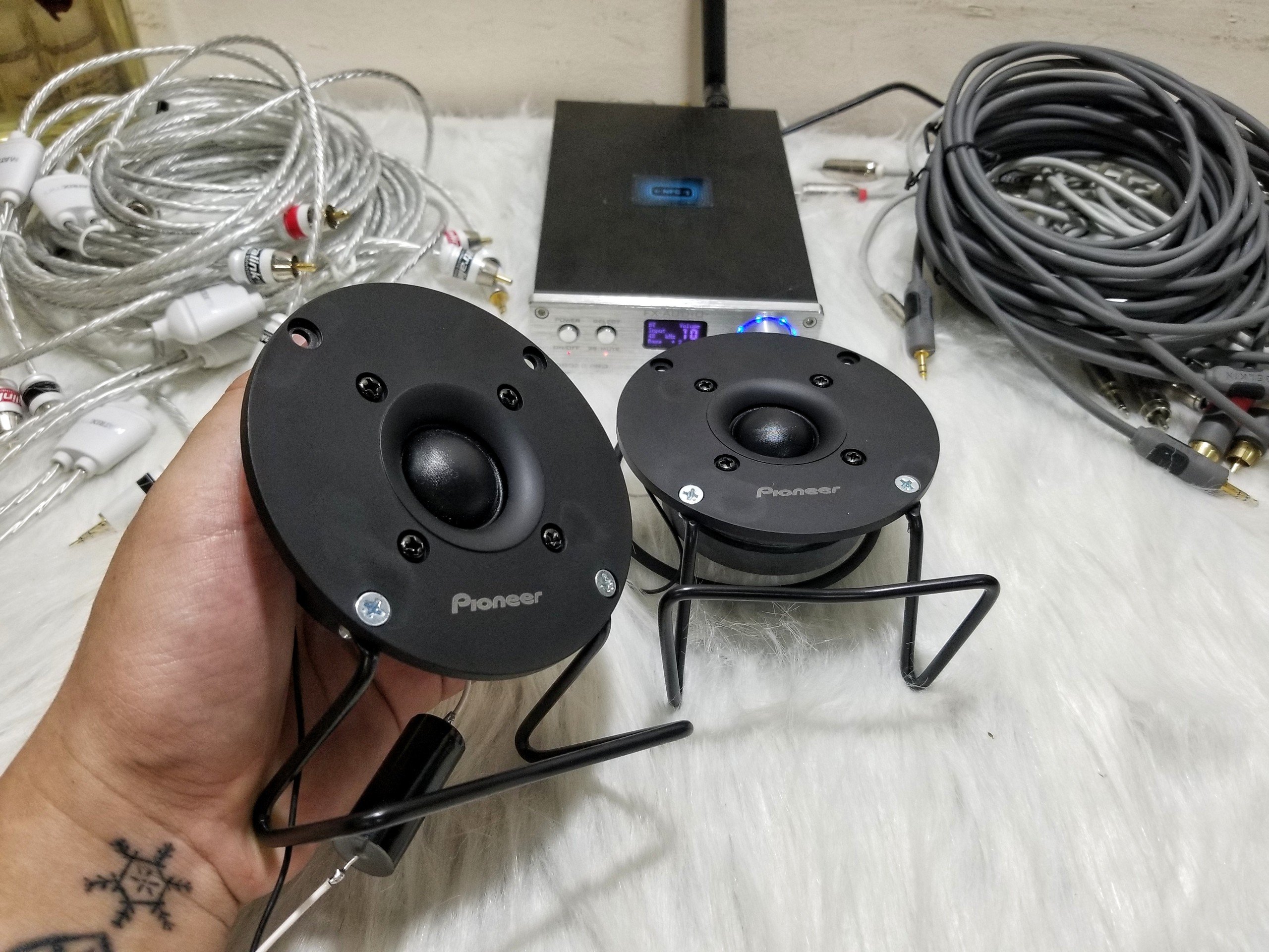 [HCM]CẶP LOA TRÉP PIONEER DÒNG DOME MÀNG LỤA 2 LỚP TỪ.