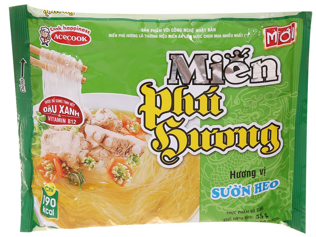 Miến Phú Hương sườn heo 58g