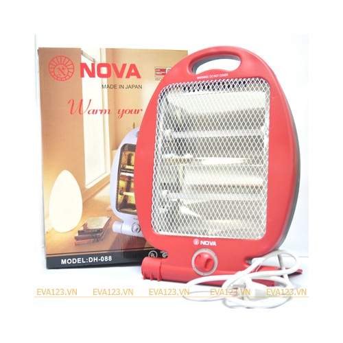 Quạt sưởi NOVA 2 bóng 800W-hàng loại 1
