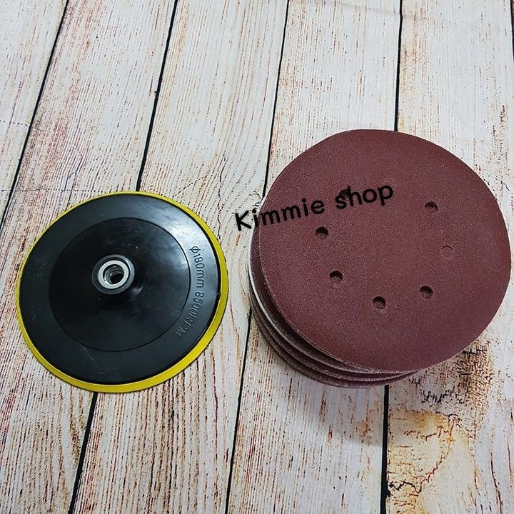 [HCM]Nhám dán 100mm ( 1 hộp 100 tờ)  độ nhám ( #40 #60#80#100#120#180#240)