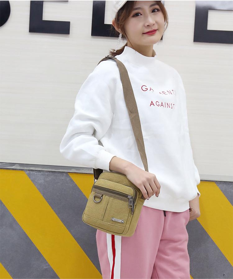 [HCM]Túi đeo chéo vải bố mini PUANTI