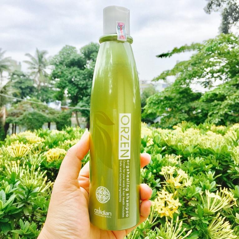 [Orzen-Korea] Dầu gội chống rụng tóc Orzen Orgahealing Shampoo 320g ( Obsidian)