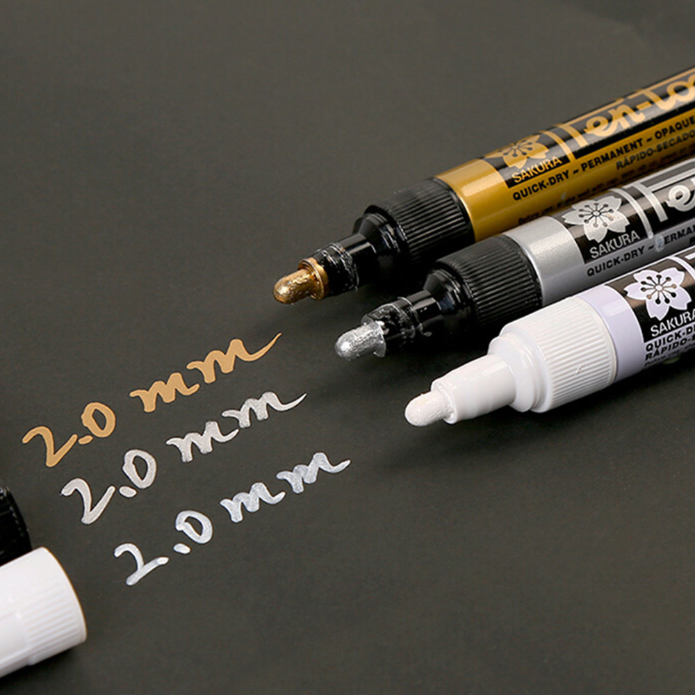 Bút sơn dầu vẽ đa chất liệu Sakura Pentouch - Medium Point 2.0mm
