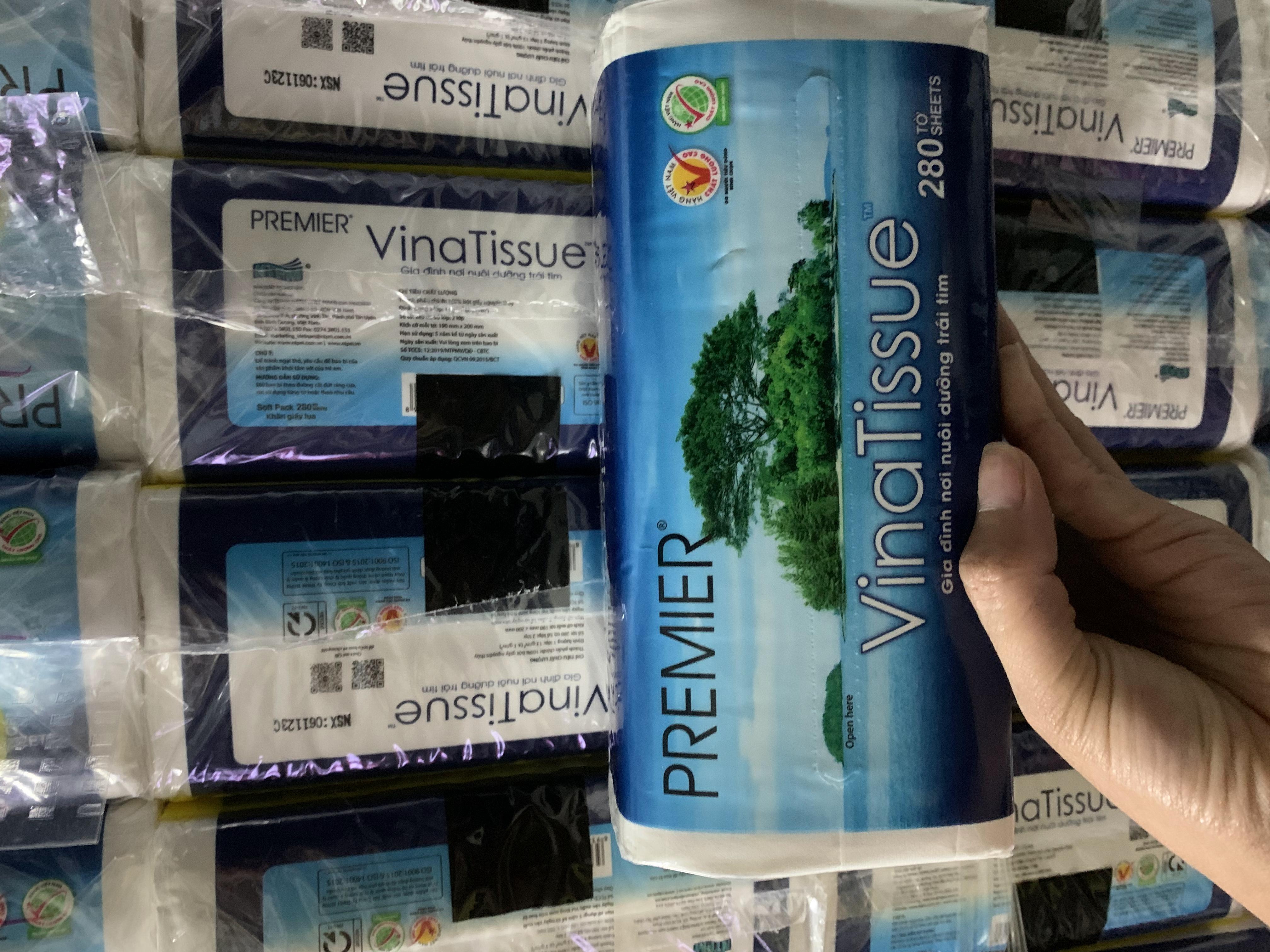 Lot of 3 Packs of Vina Tissue Silk Tissues 280 Sheets