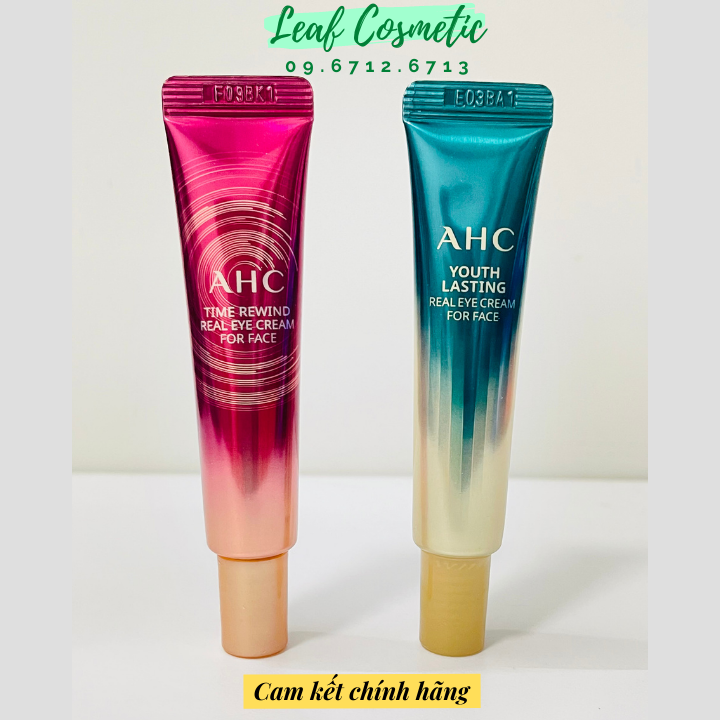 [ 12ml - 30ml ] Kem Mắt AHC Ageless Real Eye Cream For Face