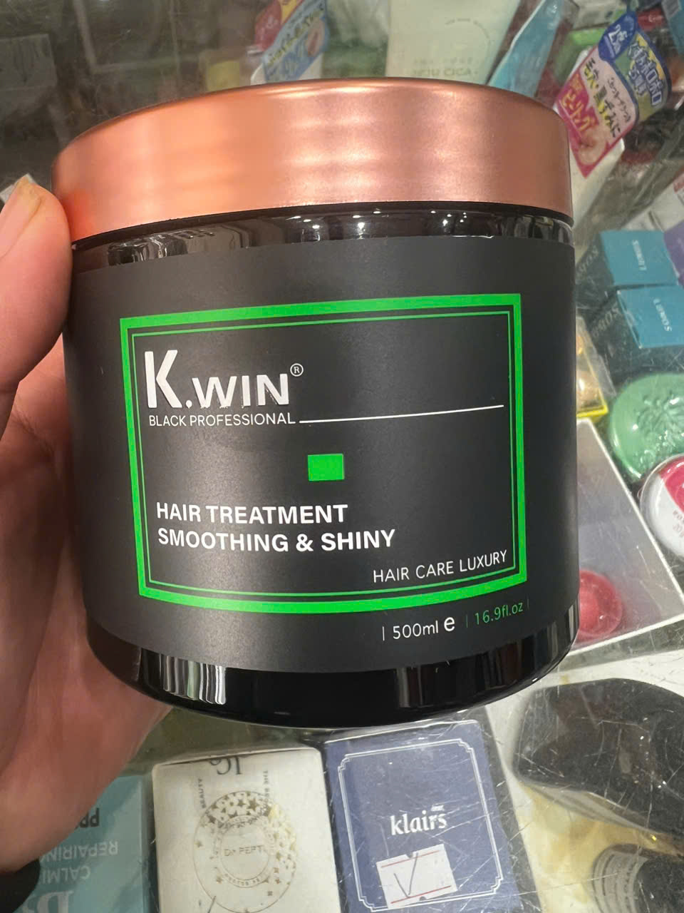Kem Hấp Ủ KWIN Black Luxury phục hồi tóc hư tổn 500ml