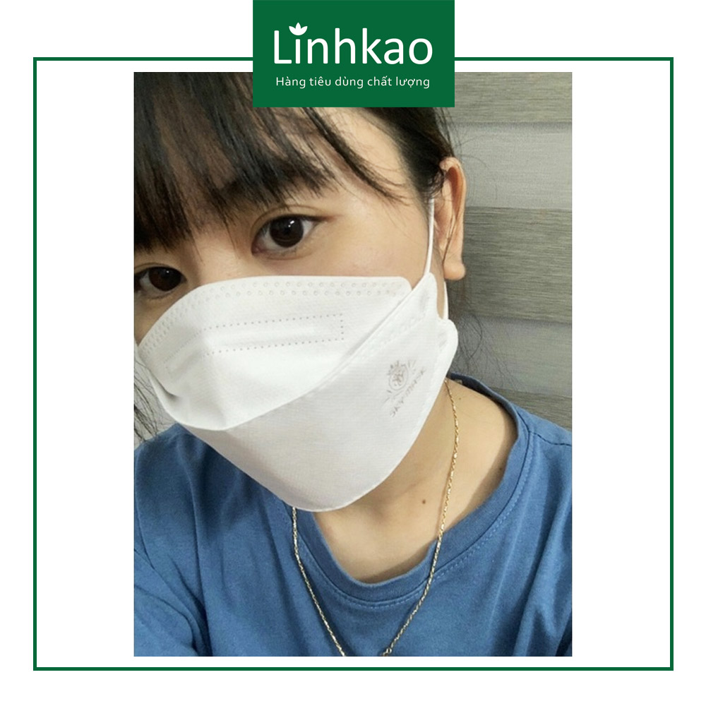 Thùng Khẩu trang 4D KF94 kháng khuẩn Sky Mask [30 gói/300 cái]