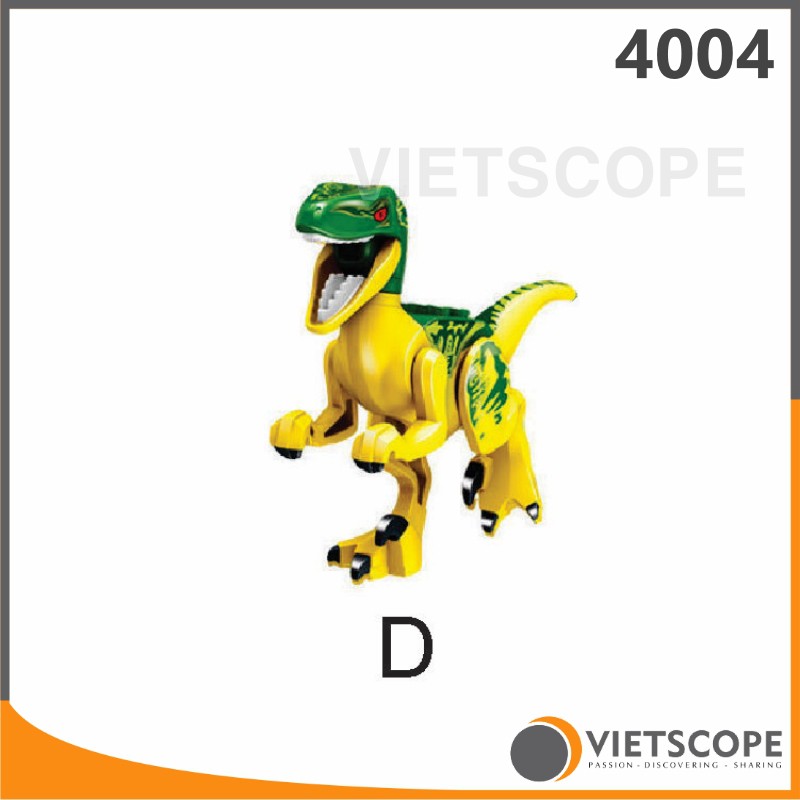 Lắp ráp khủng long Jurassic World - Non lego - L4004