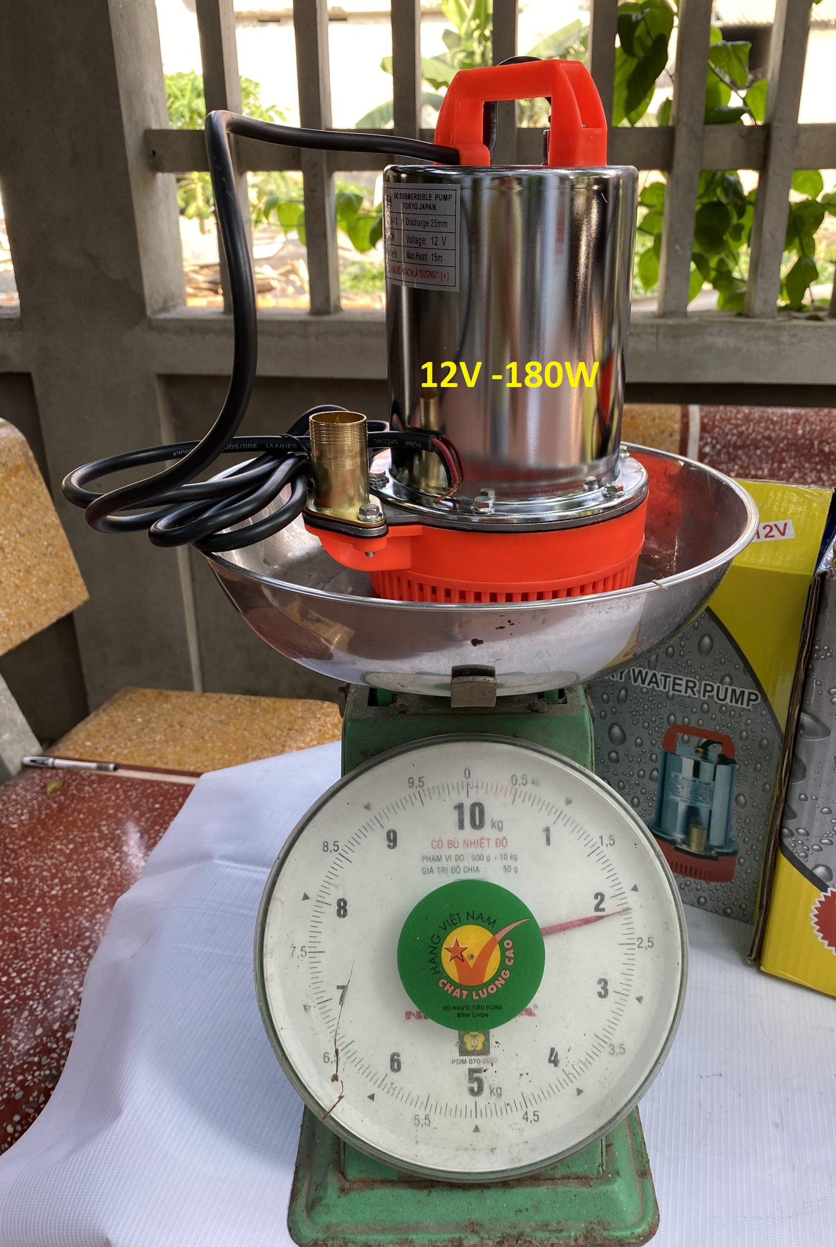 Máy bơm thả chìm, máy bơm tõm 12v/24v, công suất lớn, vỏ inox mạ, nhận đặt sỉ toàn quốc