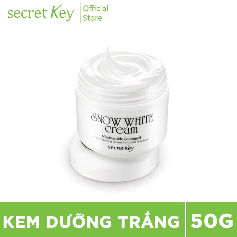 [HCM]Kem dưỡng trắng da đa năng Secretkey Snow White Cream 50g