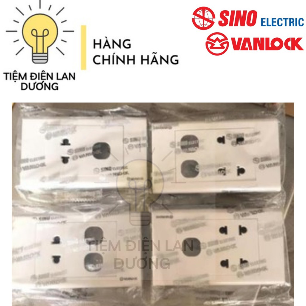[HCM]Mặt ổ cắm mặt công tắc SINO S18