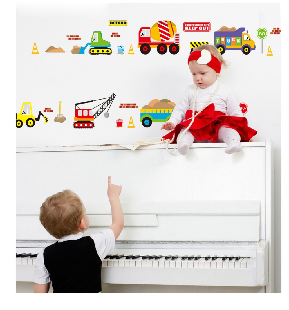 Decal Dán Tường Giao Thông ( Kt 1m2 x 1m2)