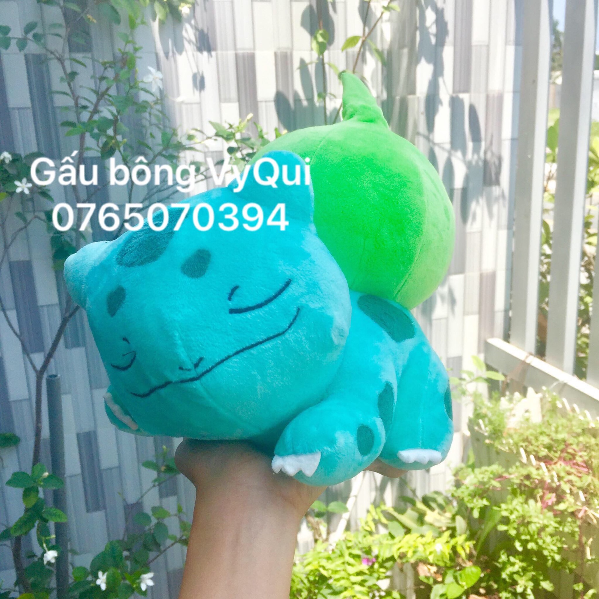 [HCM]Gấu bông pokemon ếch kì diệu ngủ say