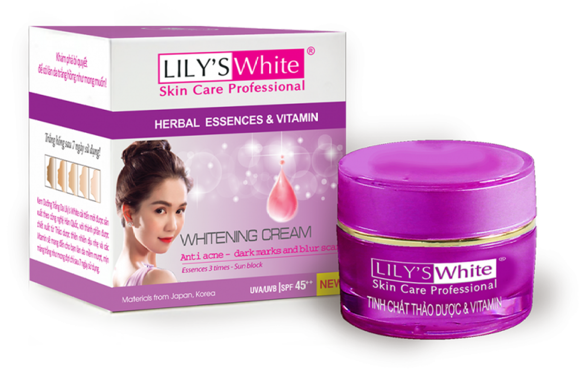 [HCM]ComBo Mụn Thâm LiLys White Thể Nặng
