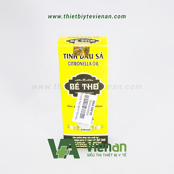 Tinh dầu sả Bé Thơ 50ml