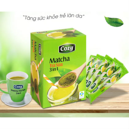 Trà sữa Matcha Cozy 3 in 1
