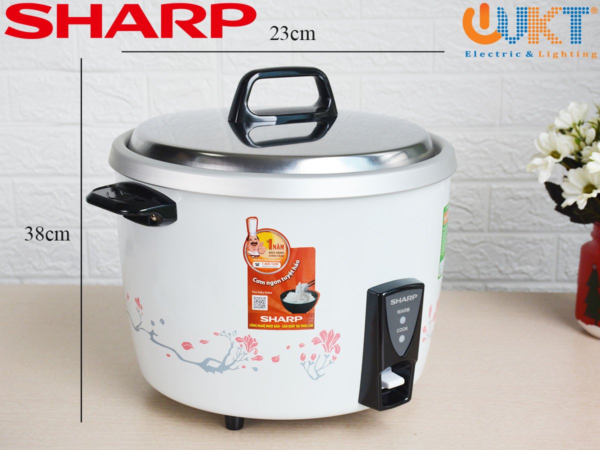 Nồi cơm điện nắp rời Sharp 3.8 lít KSH-740V (D40V)