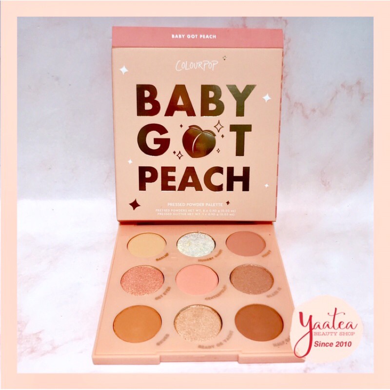 Bảng phấn mắt Colourpop Baby Got Peach