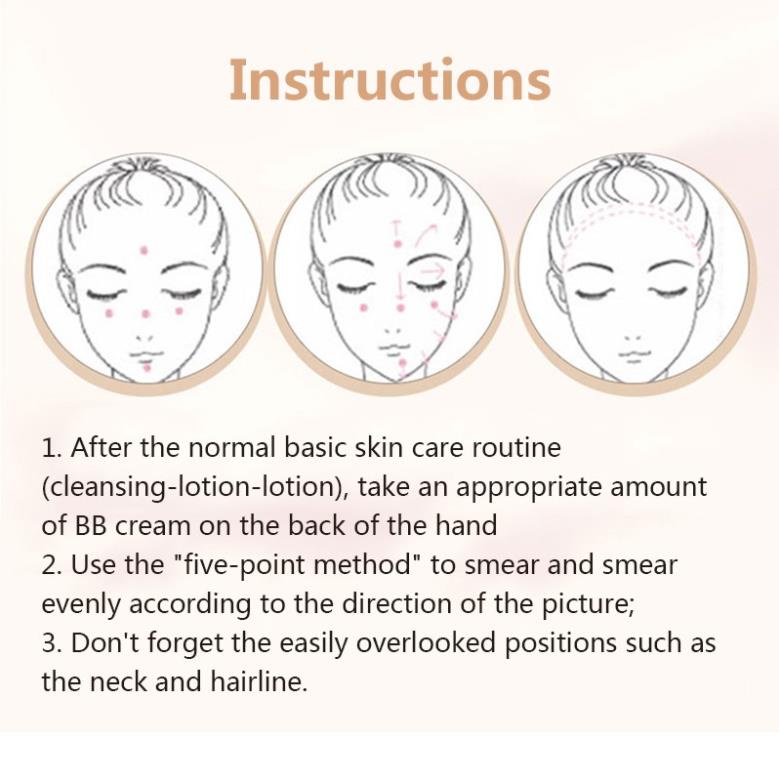 Kem nền che khuyết Lameila Light Concealer Foundation