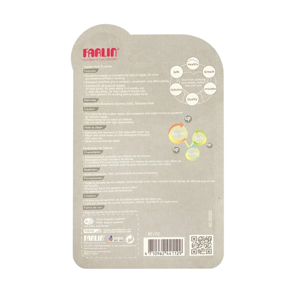 Dụng Cụ Dập Lỗ Núm Ty FARLIN - BF-112