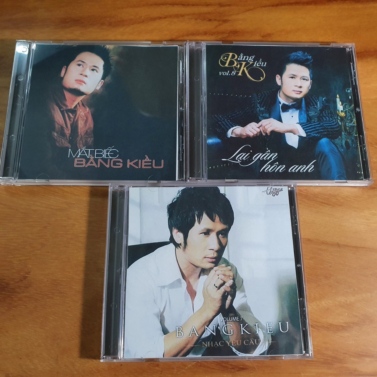 [MDCD] BỘ 3 ĐĨA CD BẰNG KIỀU - MẮT BIẾC - LẠI GẦN HÔN ANH - NHẠC YÊU CẦU