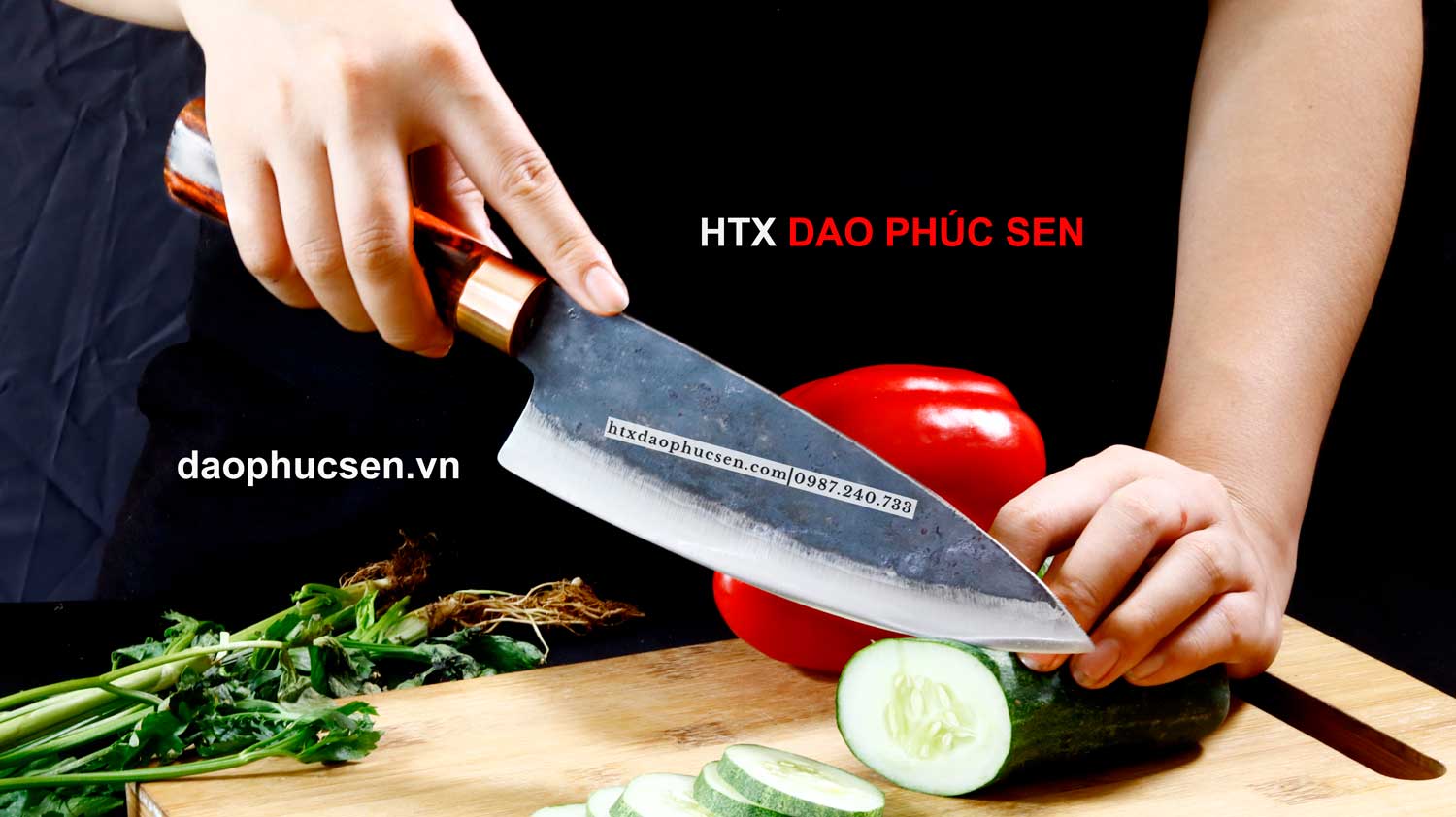 Hand-Forged Deba Knife N12Dd