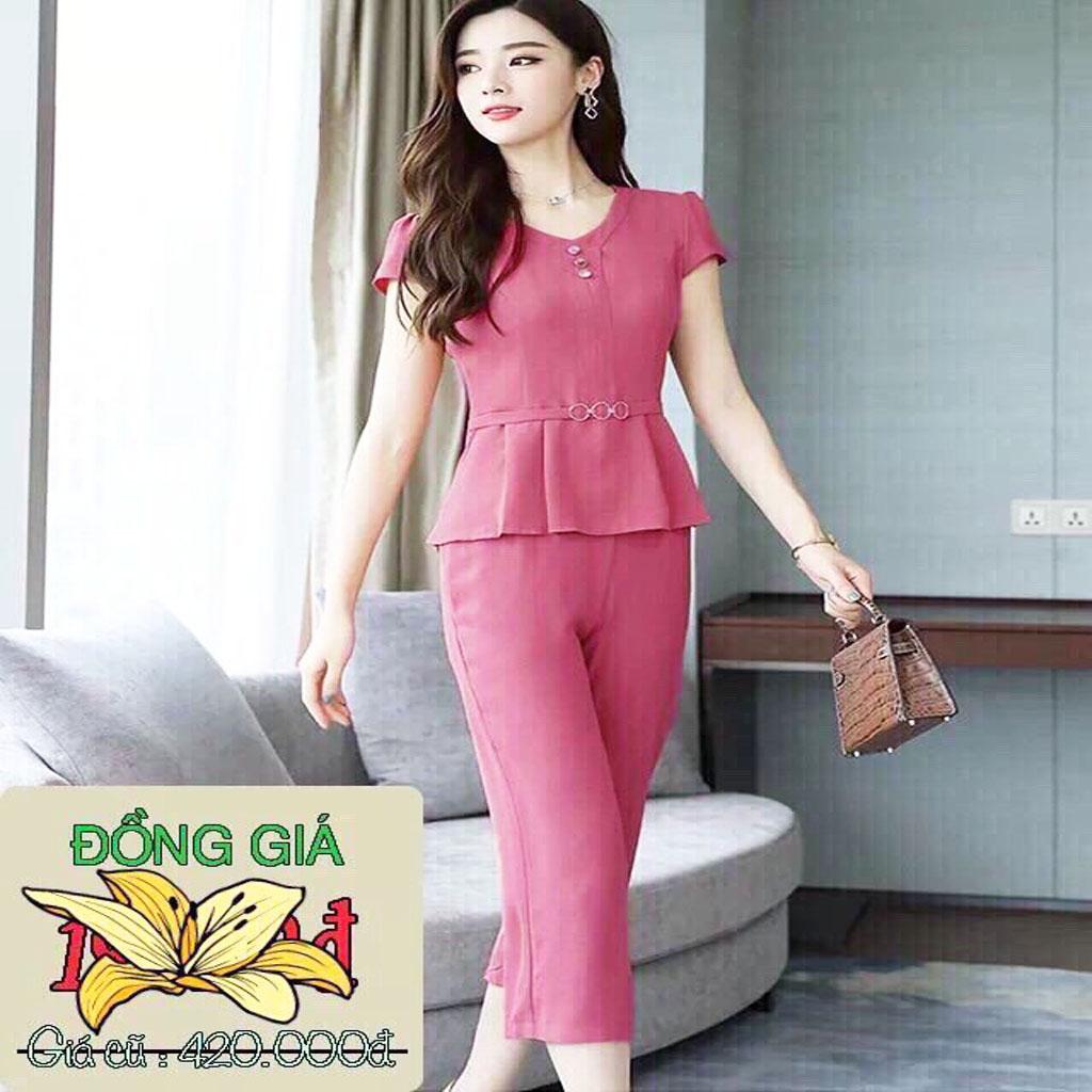 Set Đồ Bộ Nữ, Mặc Công Sở Sang Trọng (Đủ Màu)