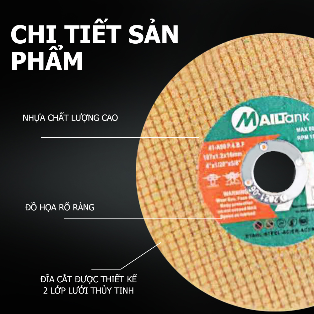 MAILTank Đĩa Cắt 4*6 SH258