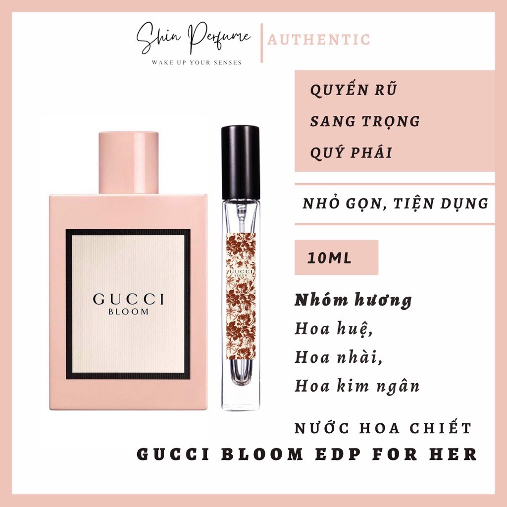 [ Mẫu thử ] Nước hoa nữ Gucci Bloom EDP For Her