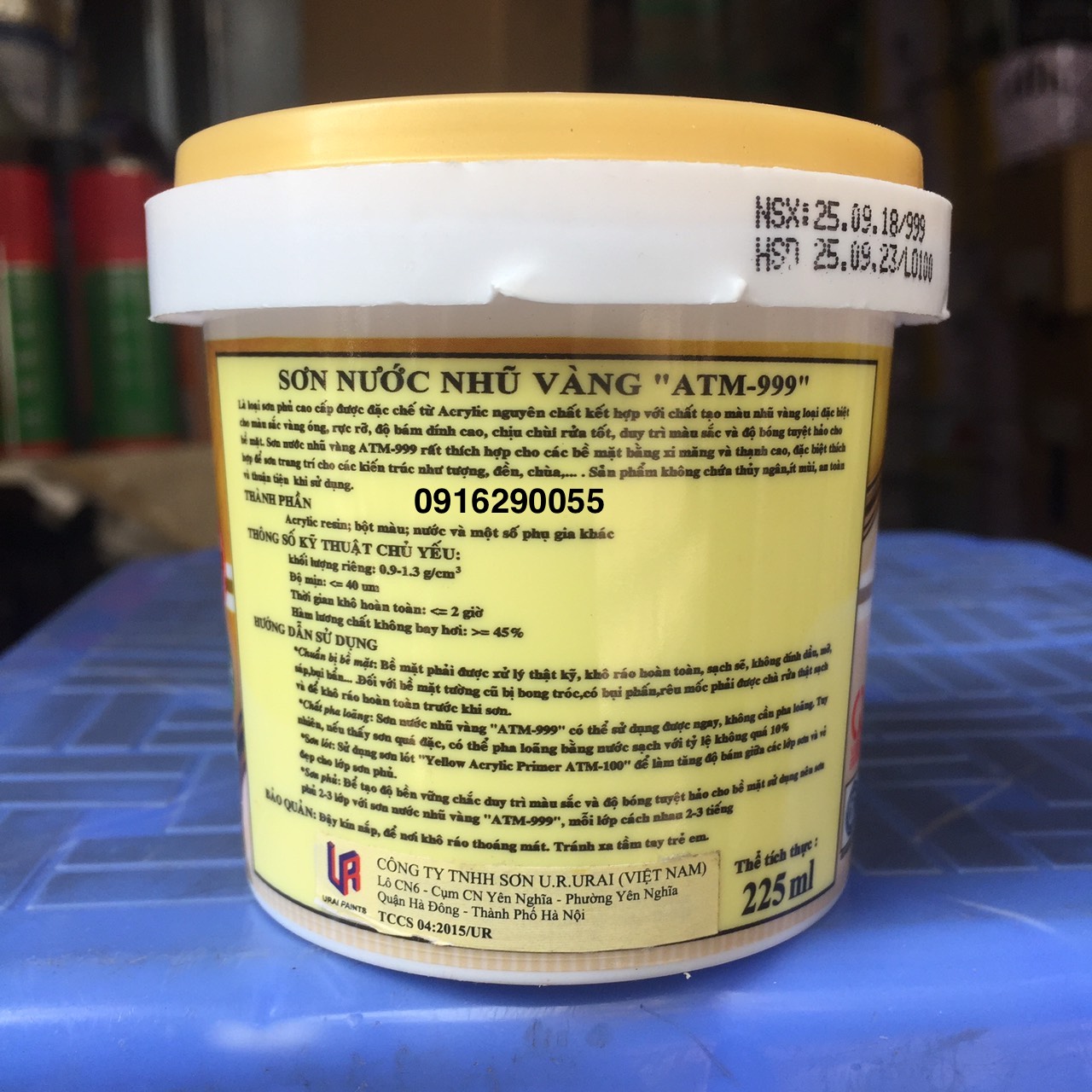 Sơn nước nhũ vàng ATM 999 (225ml)