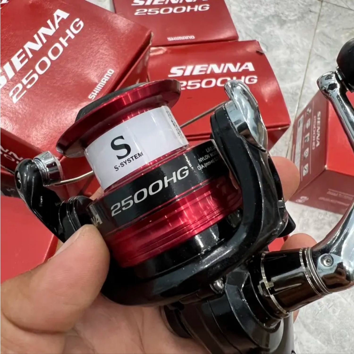 Máy câu cá đứng Shimano SIENNA LK Hòa